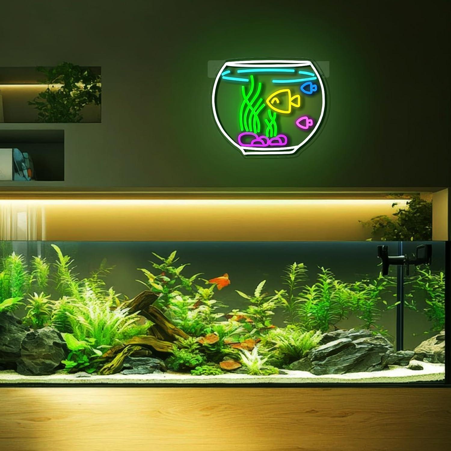 Enseigne néon pour aquarium, l - Aquarium avis et prix