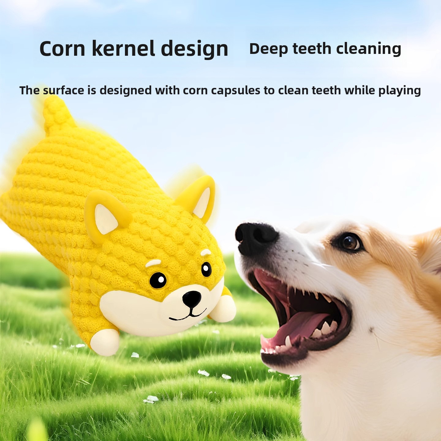 Jouet à mâcher pour chien en l - Interactive Squeaky Plush Dog Toy avis et prix