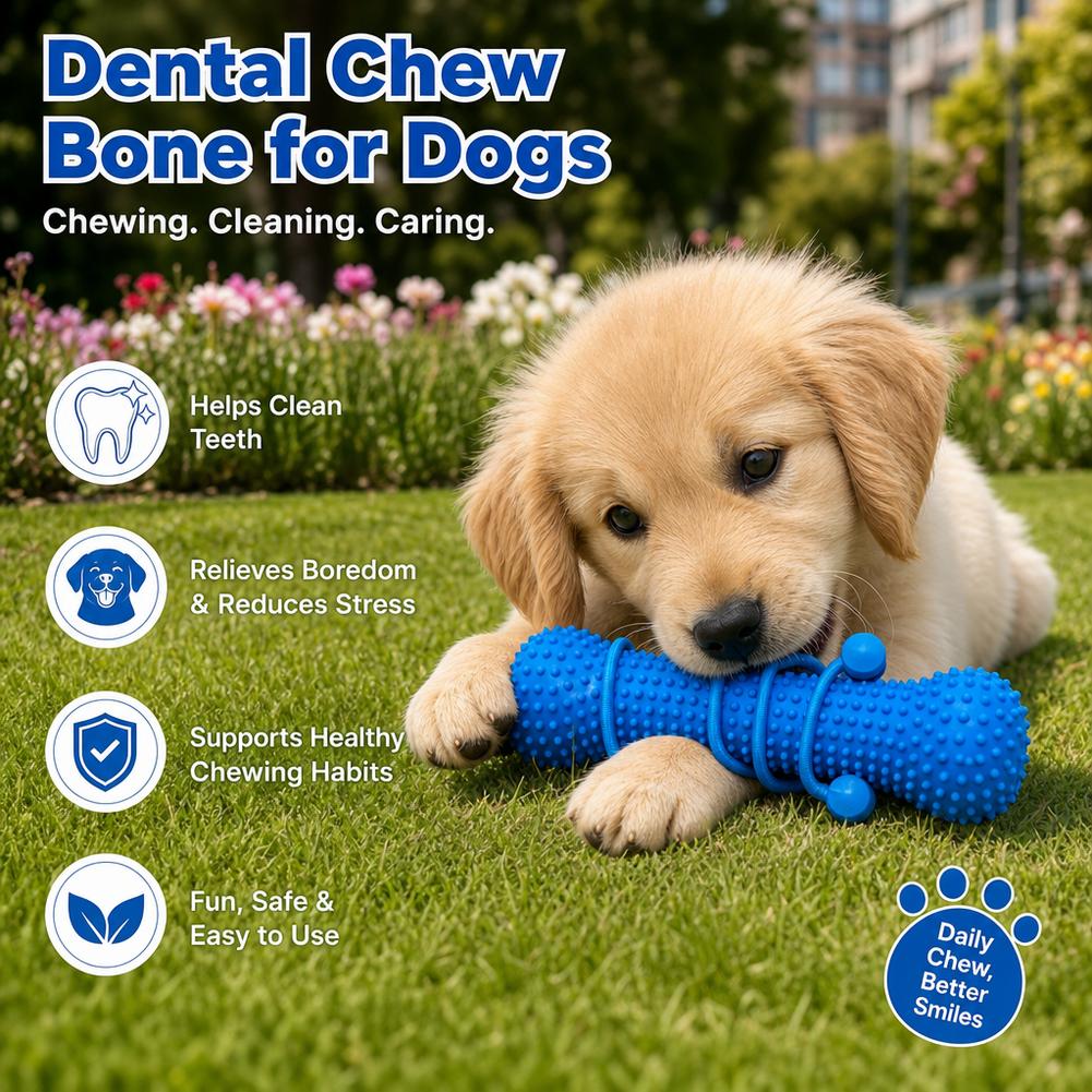 Bâtonnet à mâcher pour chiens  - Teeth Cleaning Dog Chew Bone avis et prix